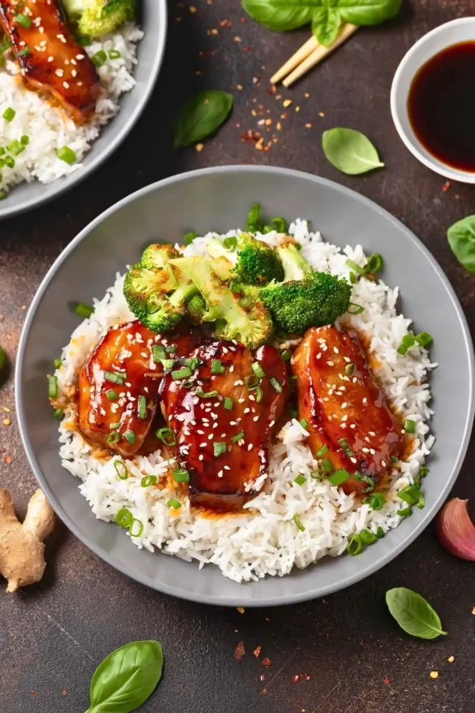 Thai Broccoli and Cauliflower Rice With Stir-Fried Veggies