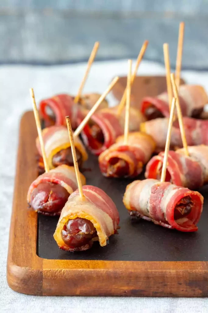 Bacon Wrapped Dates