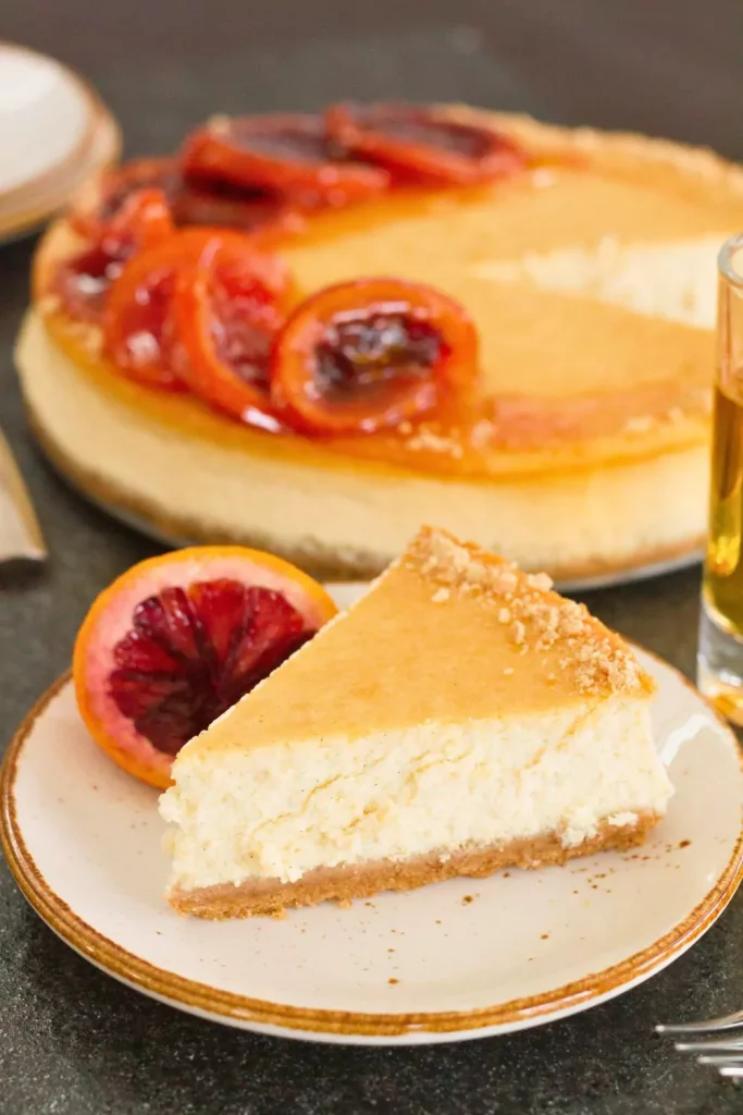 Baked Orange Cheesecake