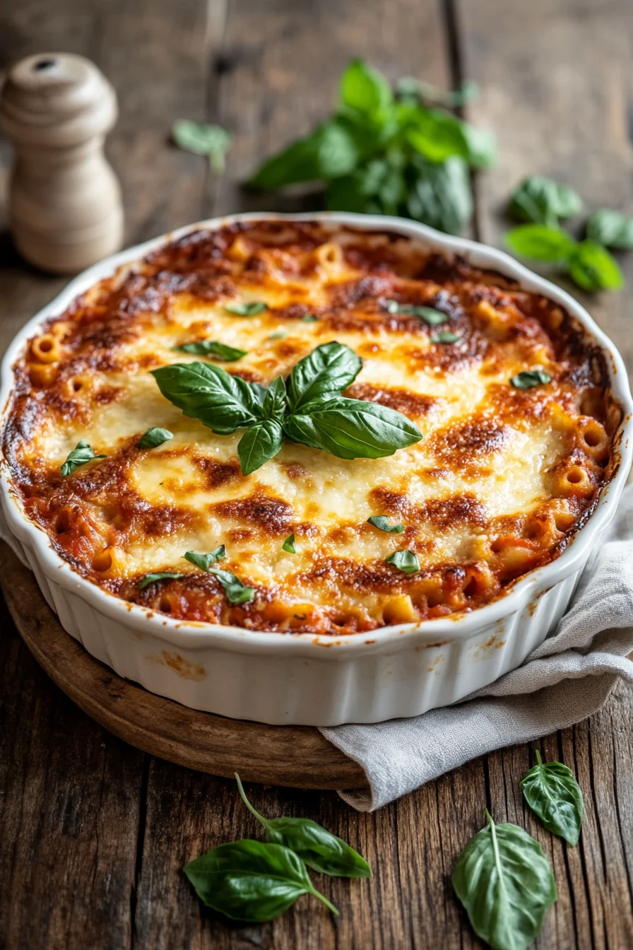 Baked Ziti With Italian Sausage