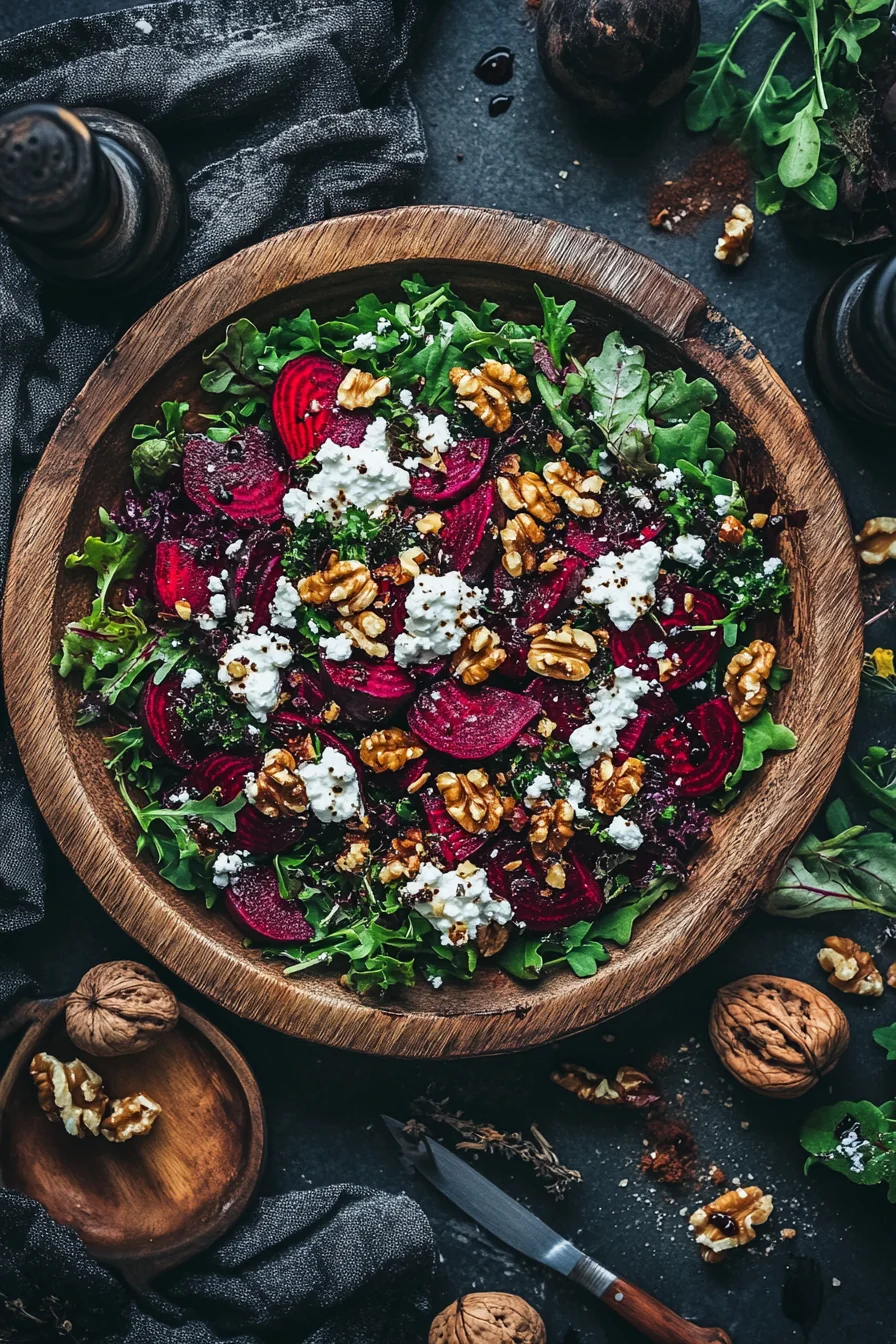 Beet and Goat Cheese Salad