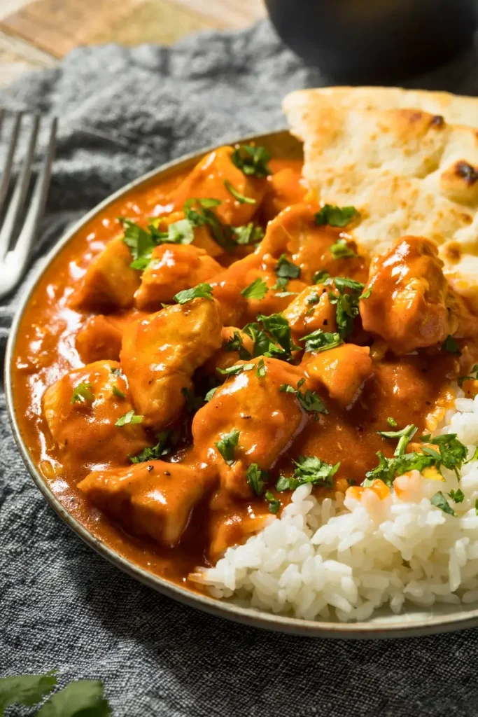 Butter Chicken with Jasmine Rice