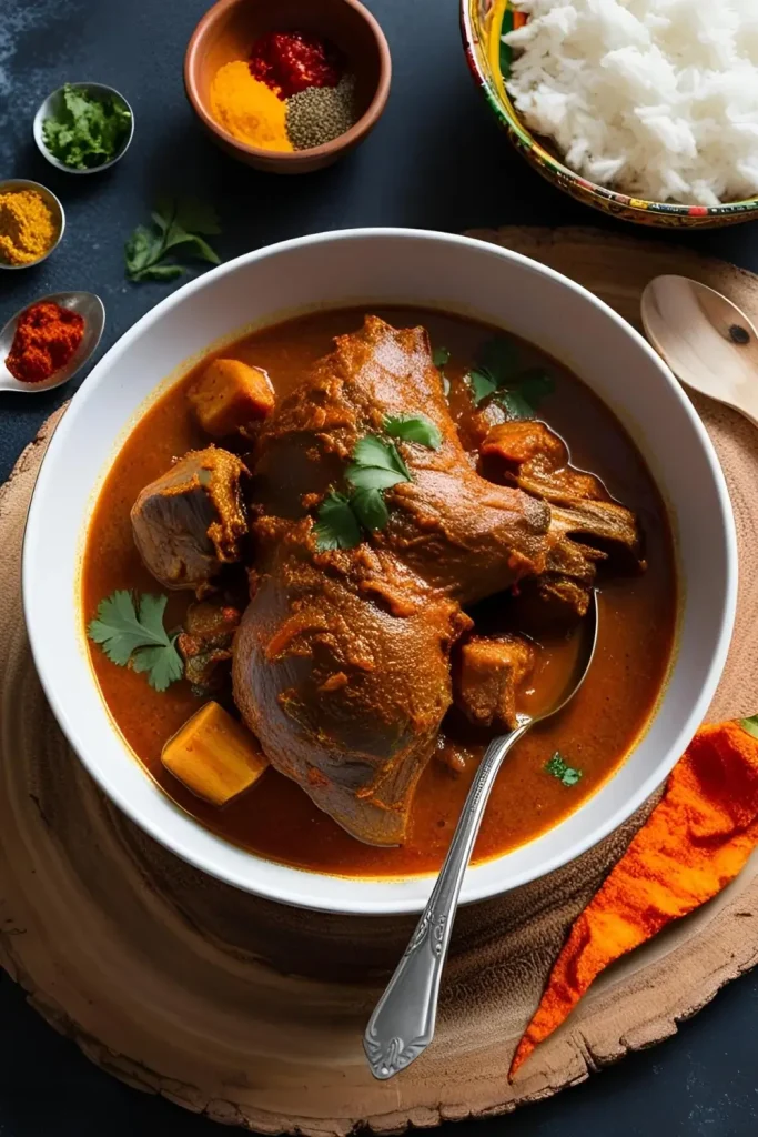 Caribbean Mutton Curry