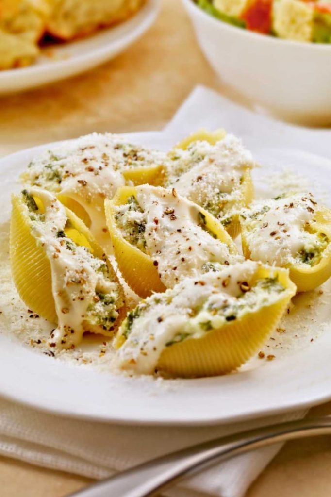  Chicken Alfredo Stuffed Shells