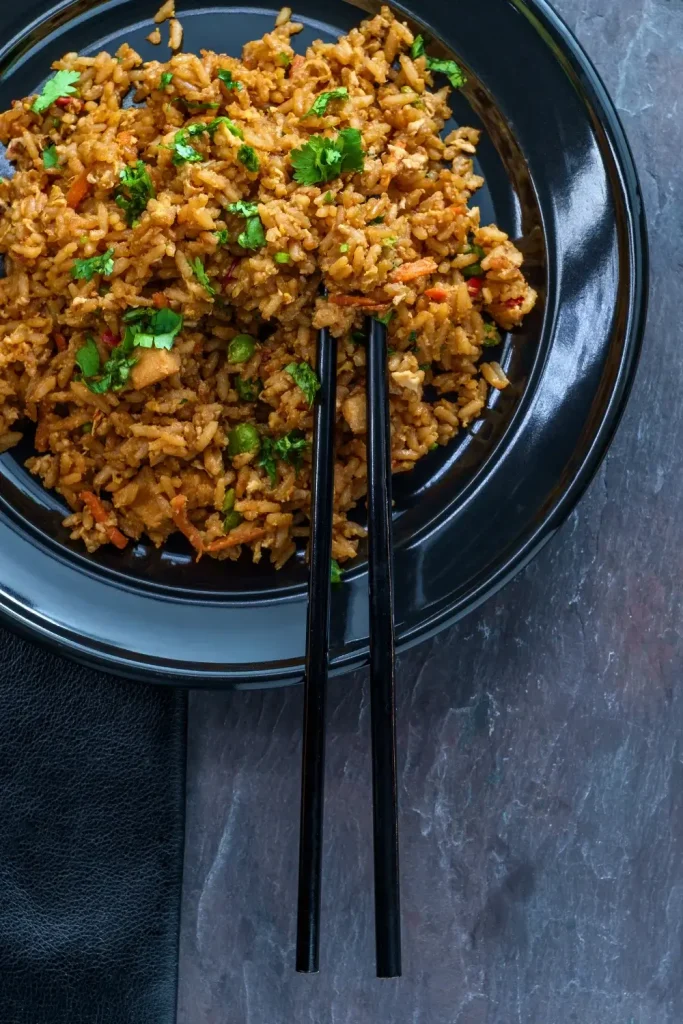 Chicken Fried Rice with Jasmine Rice