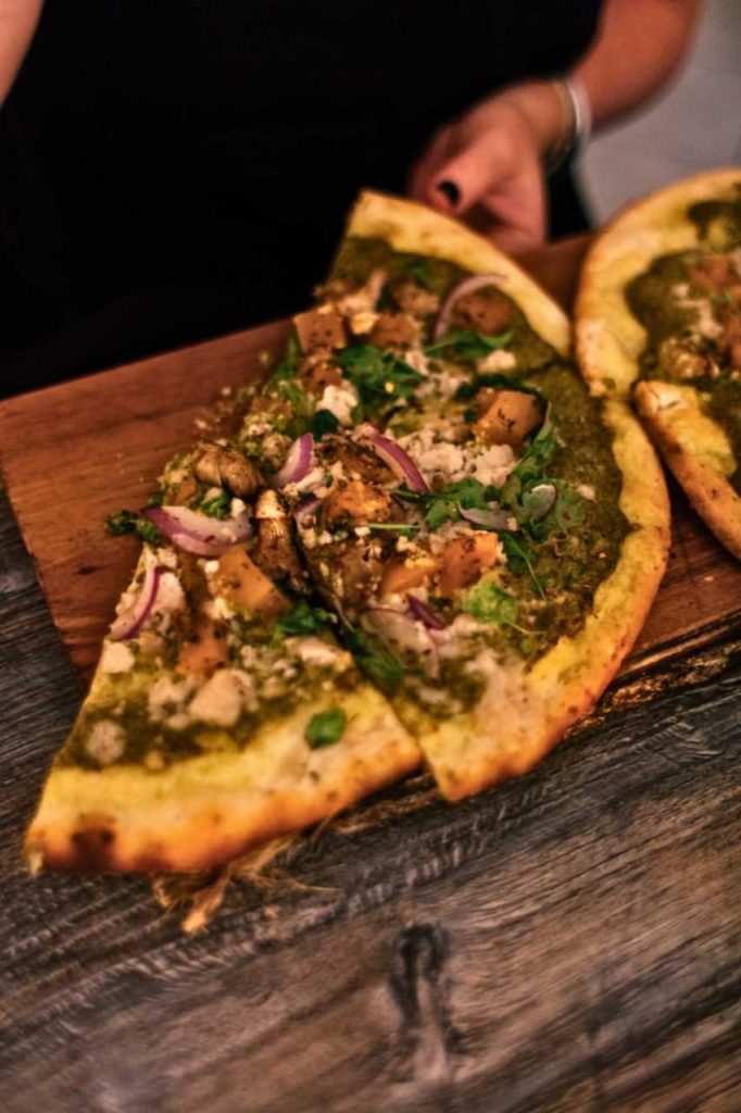 Chicken Pesto Flatbread