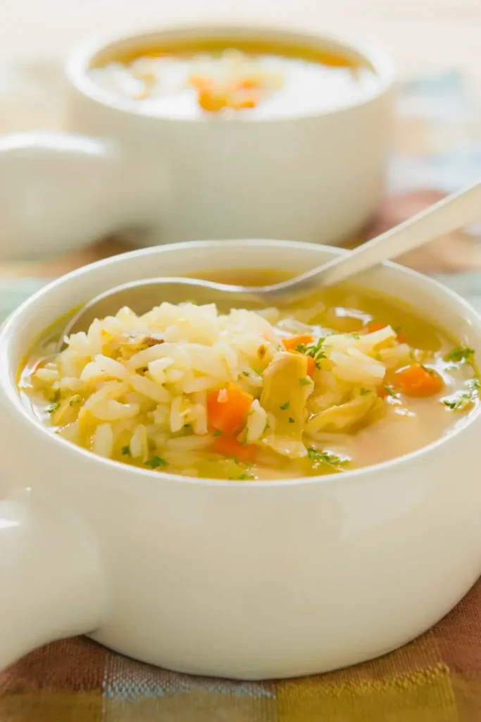 Chicken and Jasmine Rice Soup