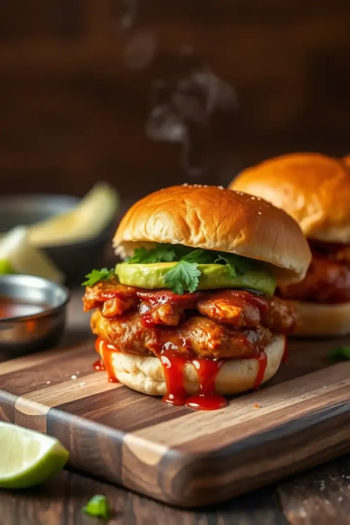 Chipotle Chicken Sliders