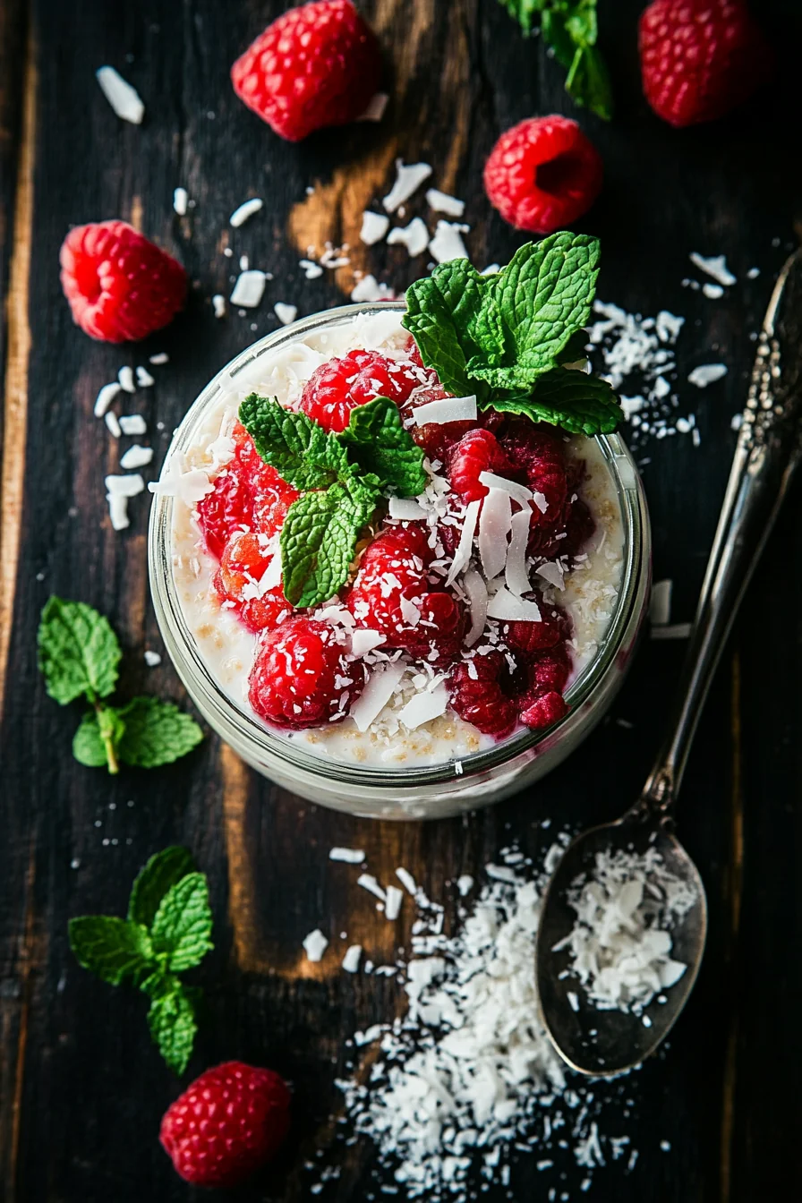 Coconut Kefir Overnight Oats