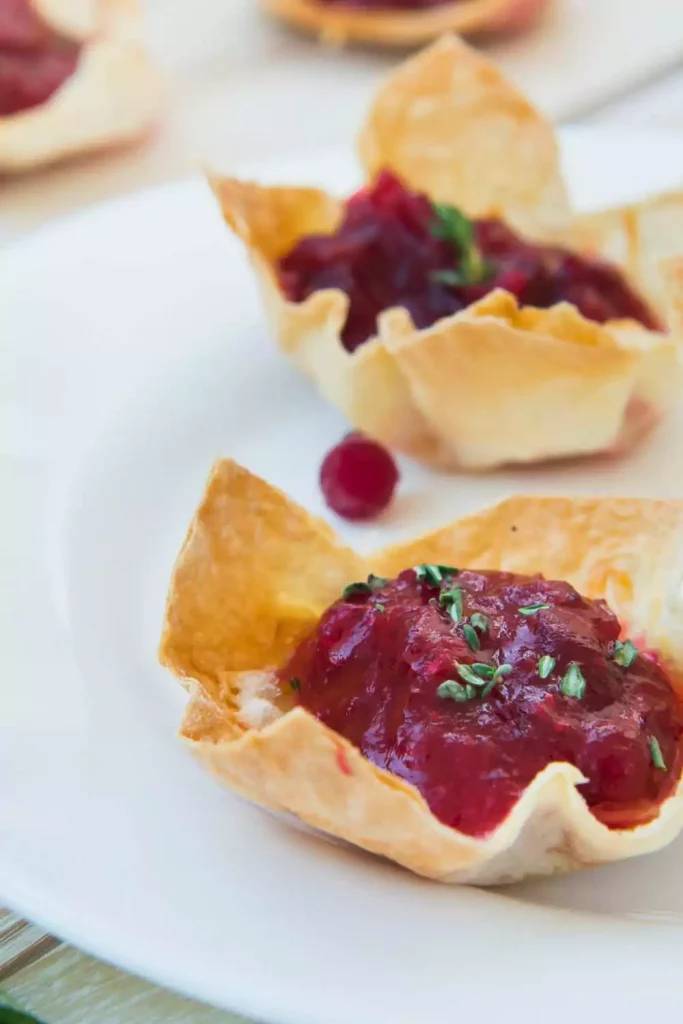 Cranberry Brie Bites