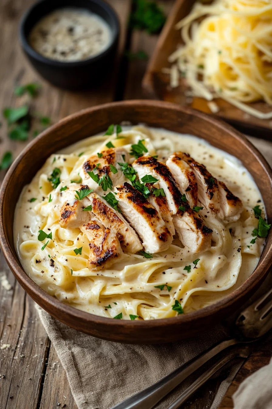 Creamy Alfredo Chicken Pasta