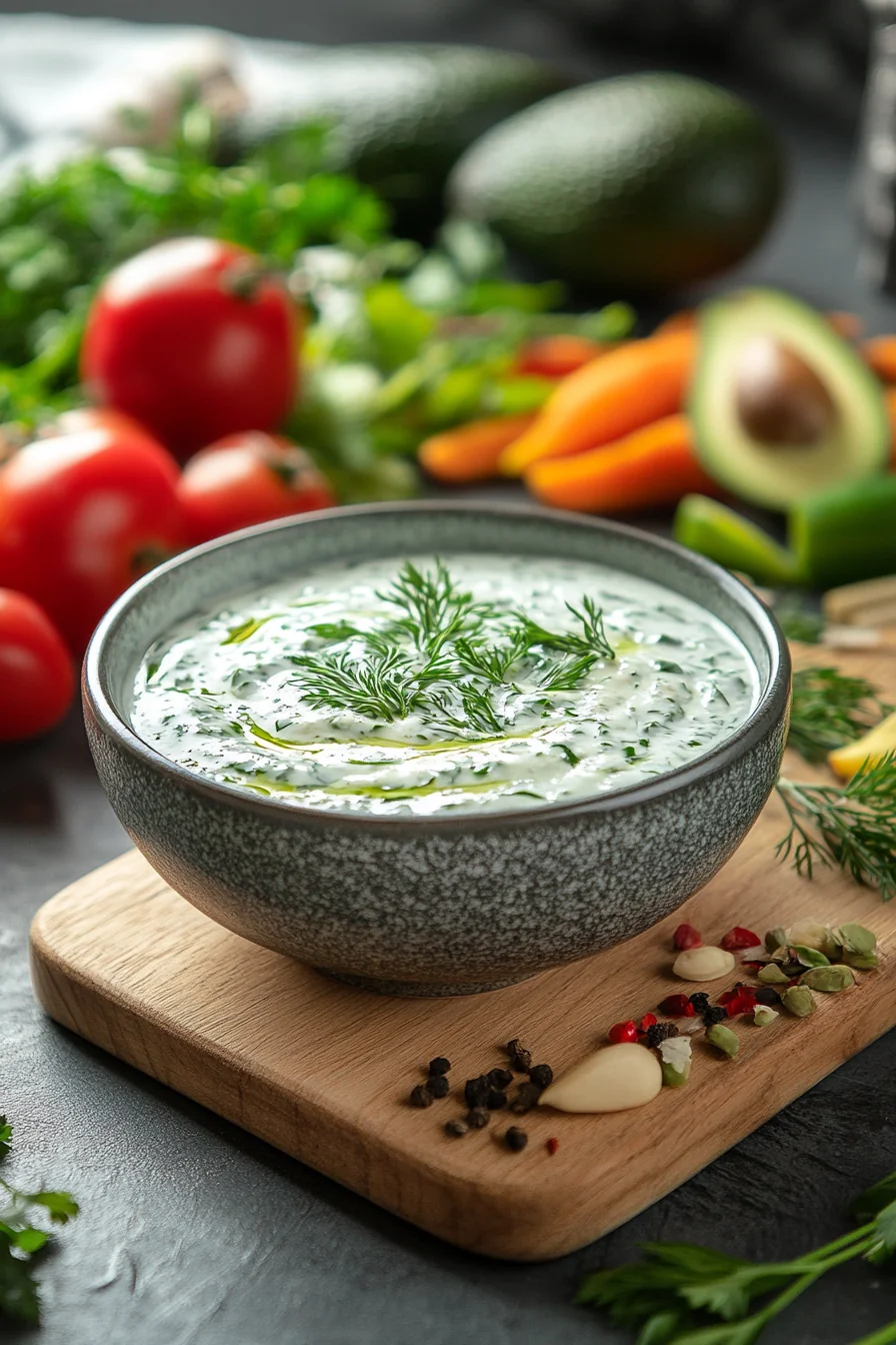 Creamy Avocado and Yogurt Dip