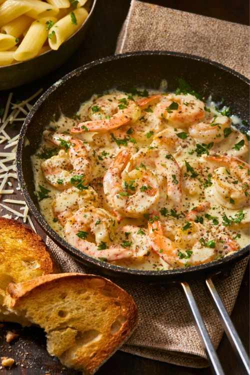 Creamy Garlic Shrimp