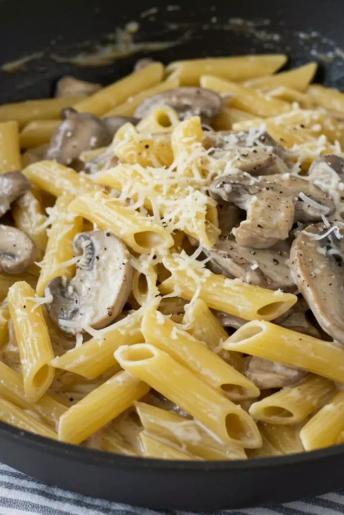 Creamy Oyster Mushroom Pasta