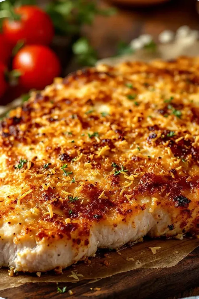 Crispy Parmesan Crusted Fish