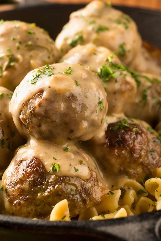 Crockpot Swedish Meatballs