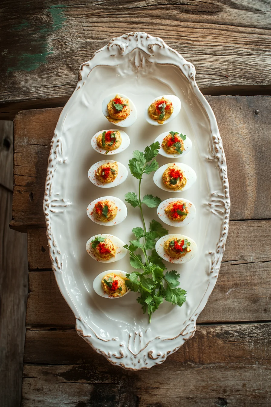 Curry Deviled Eggs