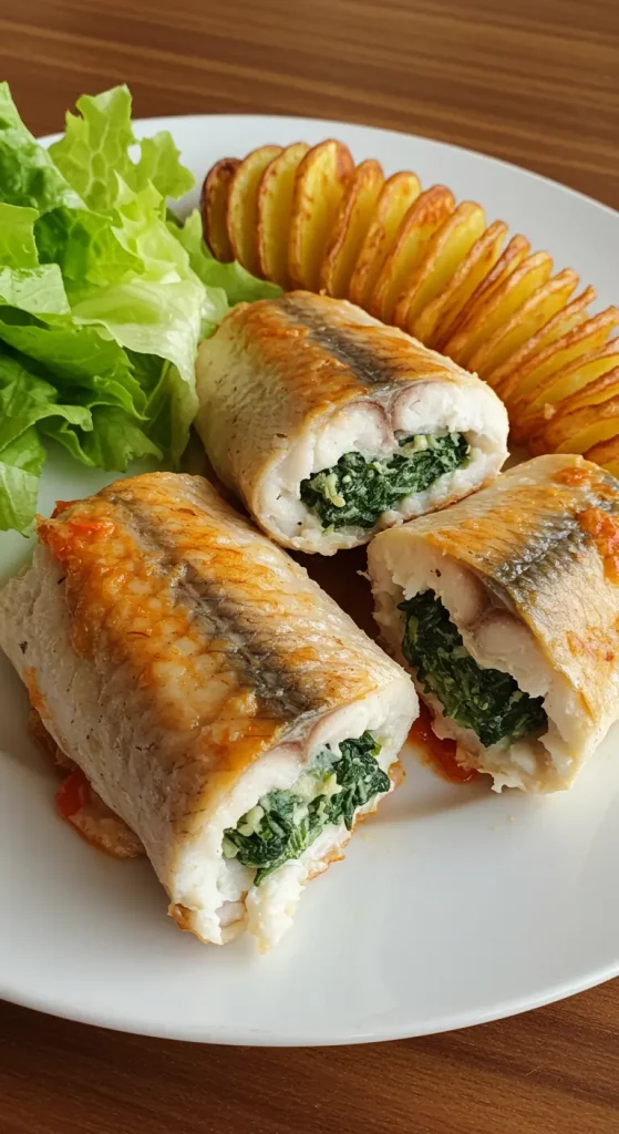 Fish Fillets with Stuffing