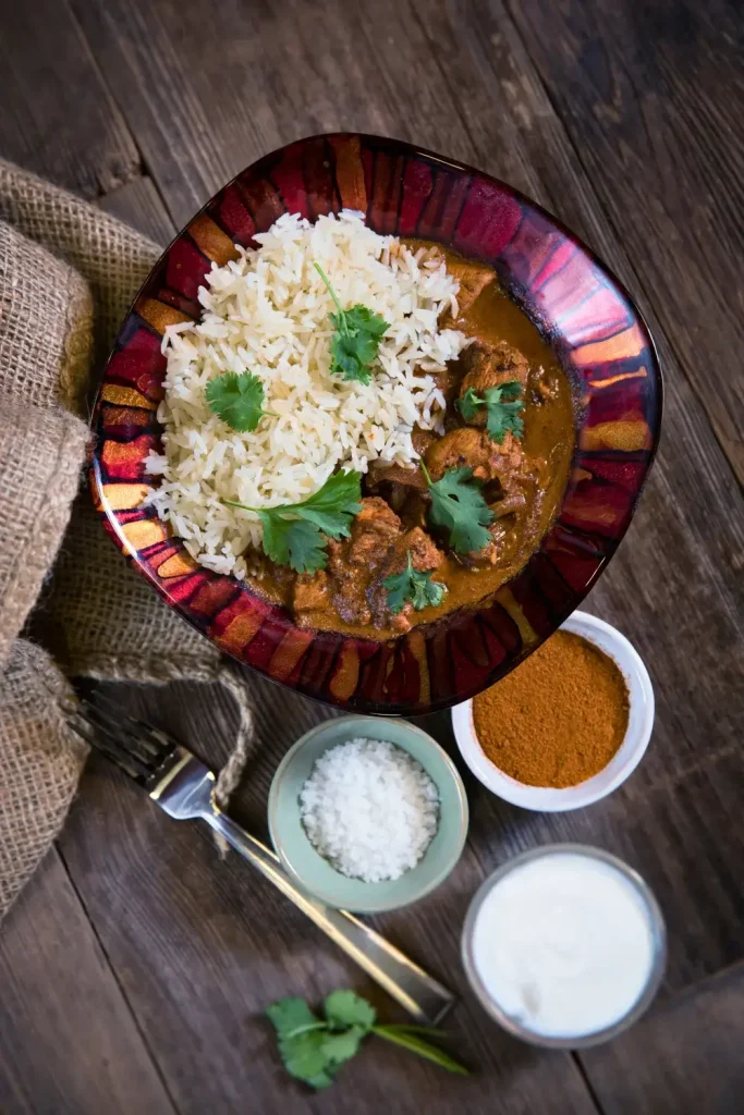 Garlic Butter Chicken with Jasmine Rice