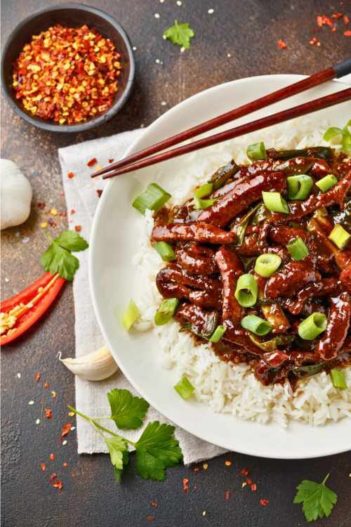 Garlic Mongolian Beef