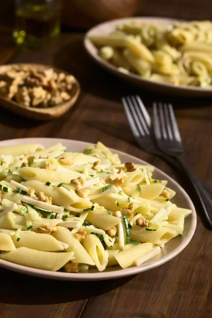 Garlic Parmesan Penne Delight