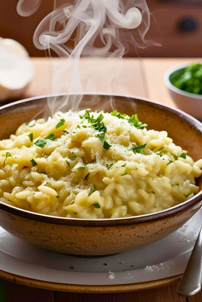 Garlic Parmesan Risotto