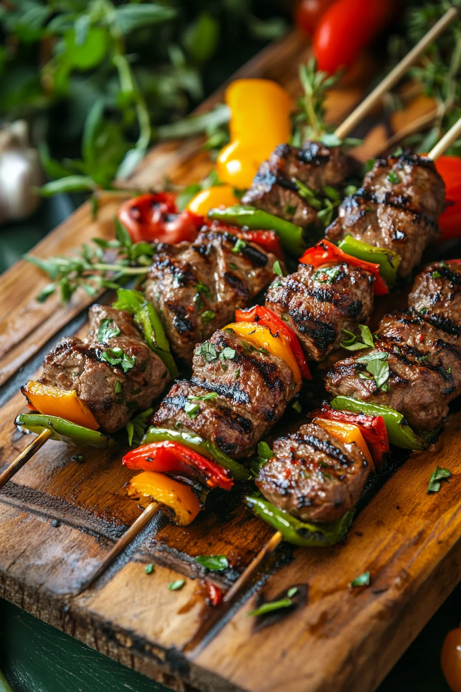 Grilled Beef Kebabs