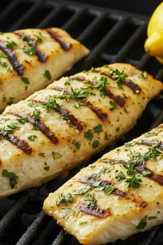 Grilled Lemon Herb Catfish