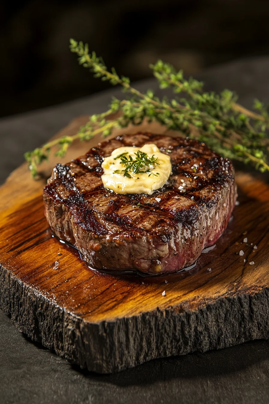 Grilled Wagyu Steak With Garlic Butter