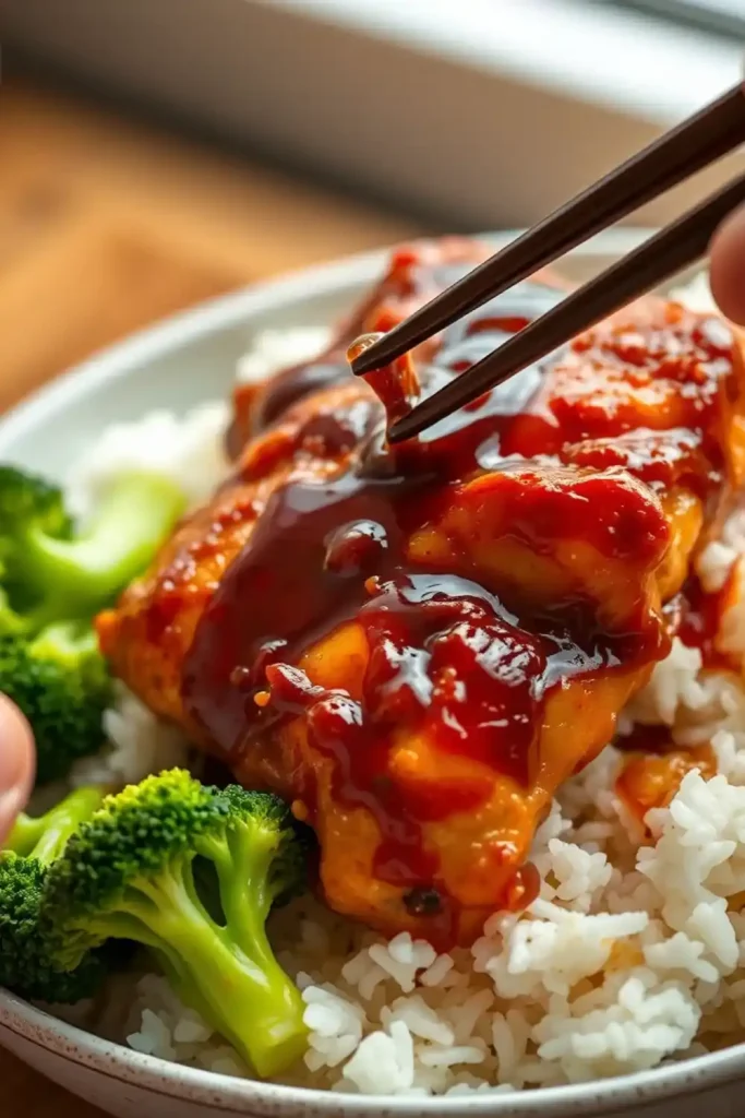 Honey Garlic Frozen Chicken