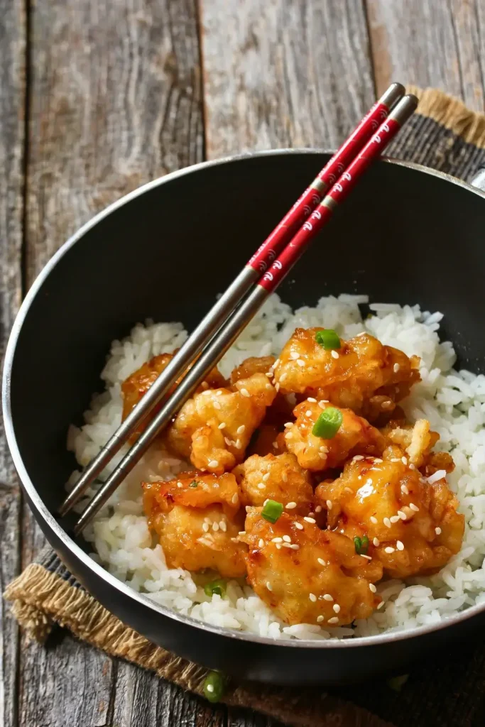 Honey Soy Chicken with Jasmine Rice