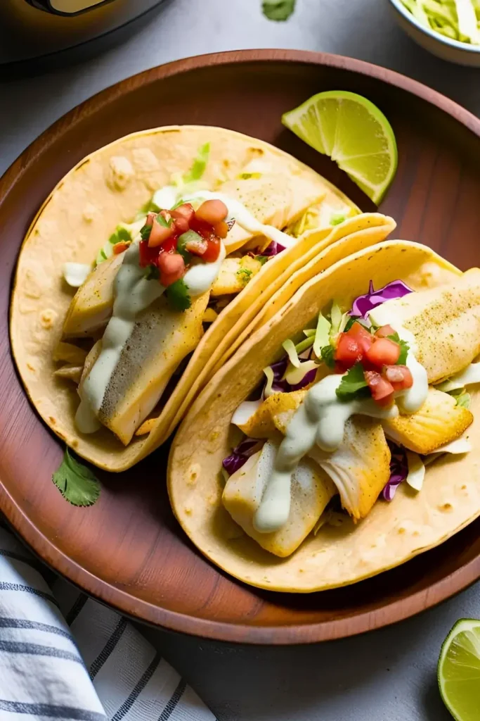 Instant Pot Pollock Tacos