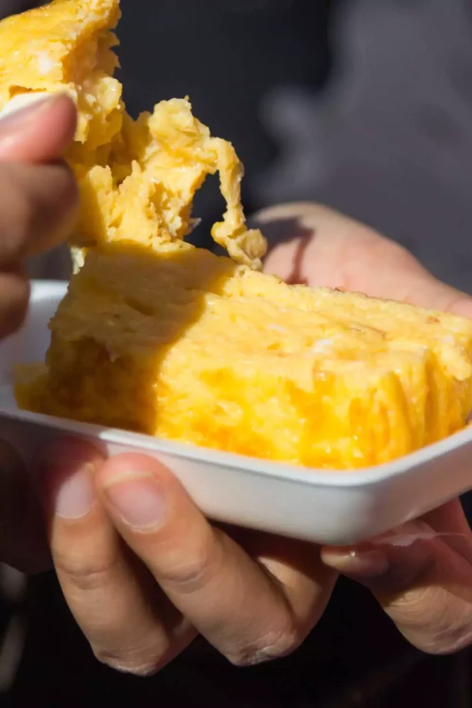 Japanese Tamagoyaki with Polish Sweetness