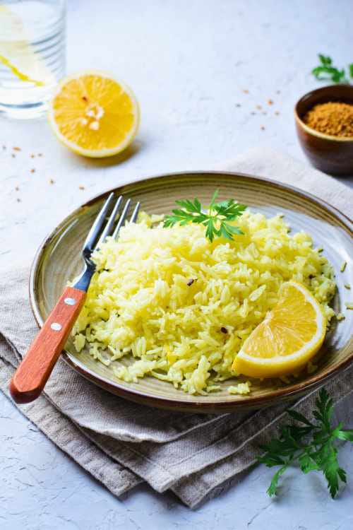 Jasmine Rice with Herbs & Lemon