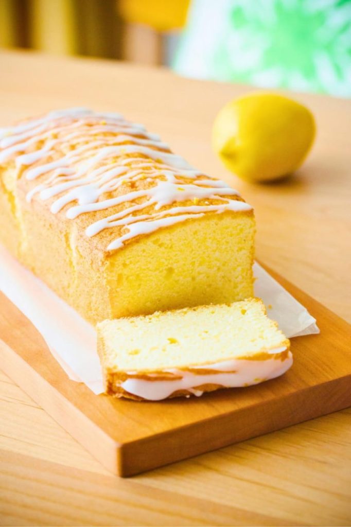 Lemon Glazed Yellow Cake