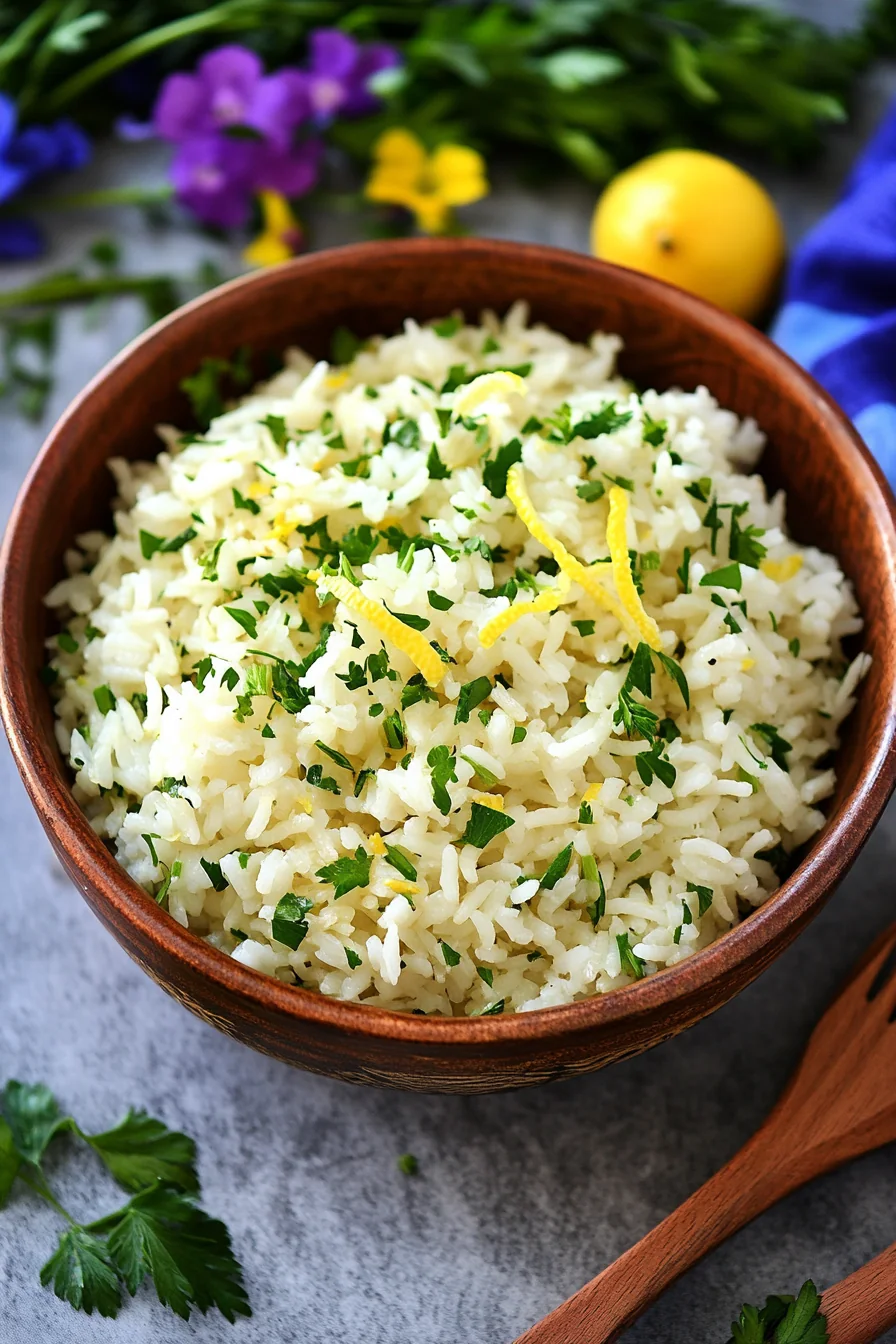 Lemon Herb Rice