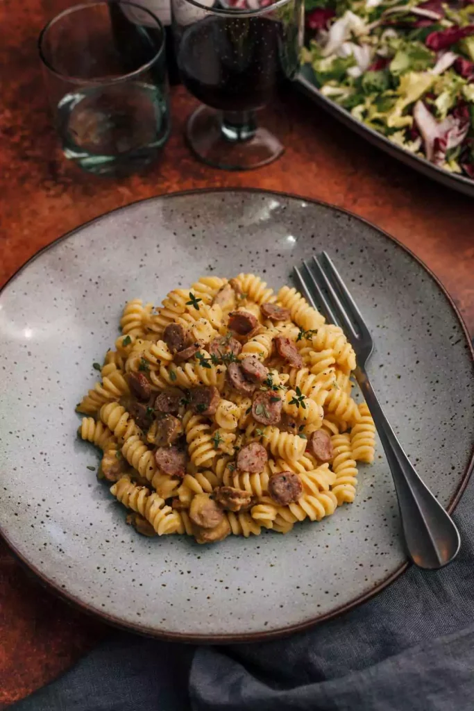 Lemon & Herb White Sauce Fusilli