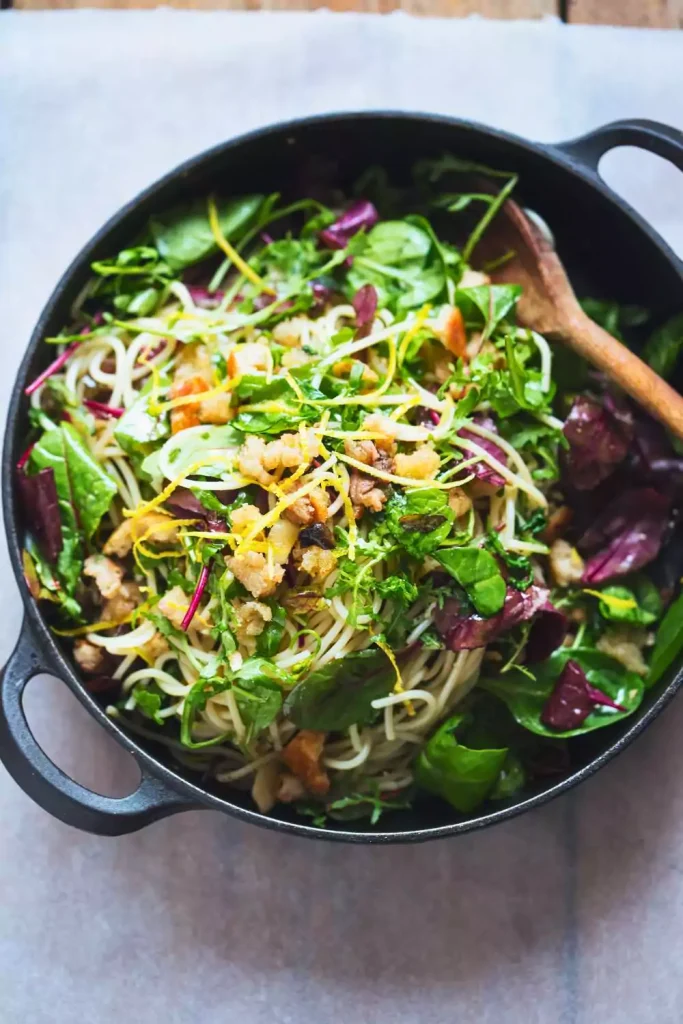 Lemon Ricotta Pasta with Arugula