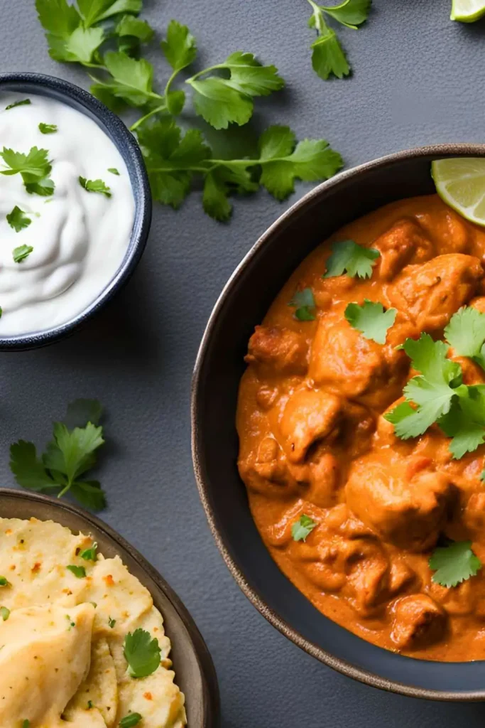 Low-Fat Chicken Tikka Masala with Greek Yogurt