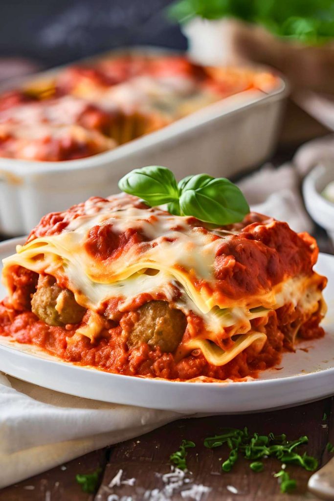 Meatball Lasagna