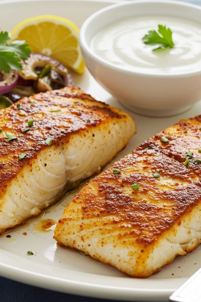 Mediterranean-Style Grilled Cod