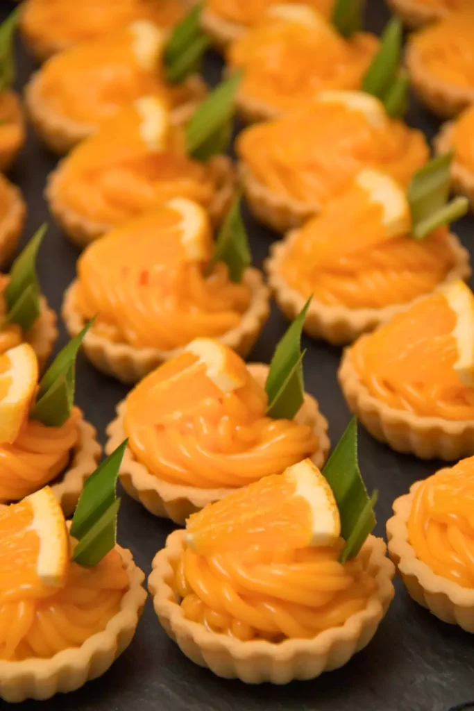 Mini Orange Tarts