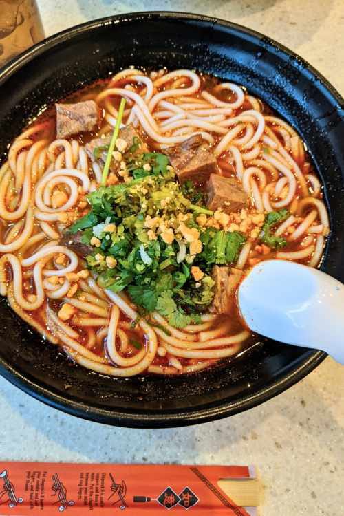 Mongolian Beef Noodles