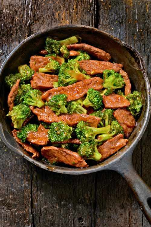 Mongolian Beef with Broccoli