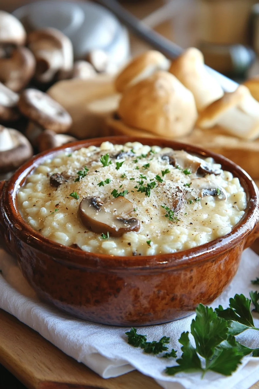 Mushroom Risotto