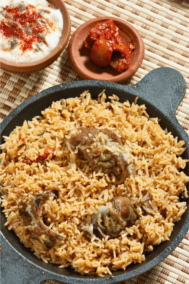 Mutton Leg Rice