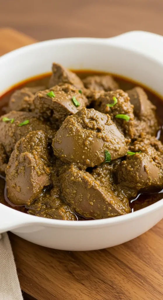 Mutton Liver Masala for Toddlers and Kids