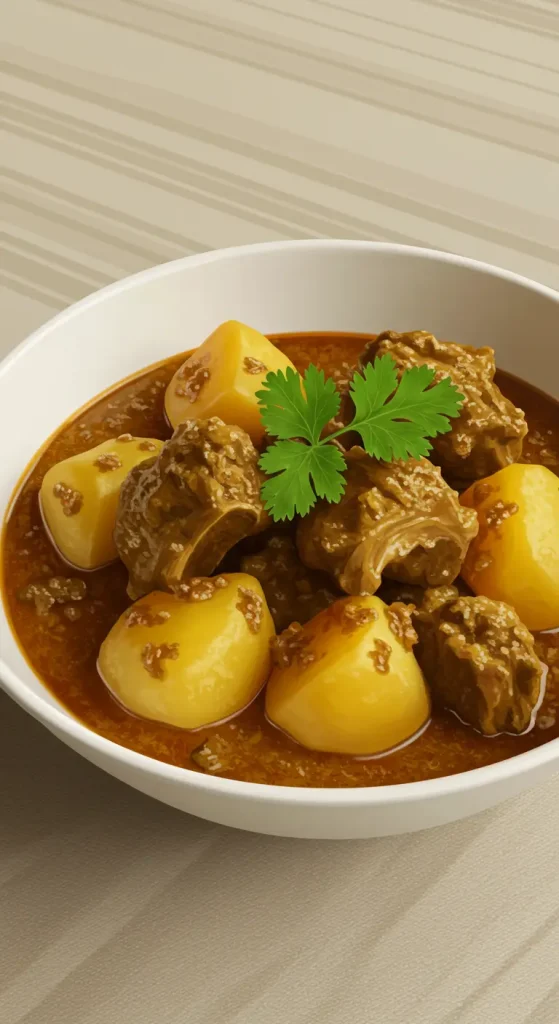 Mutton and Potato Curry