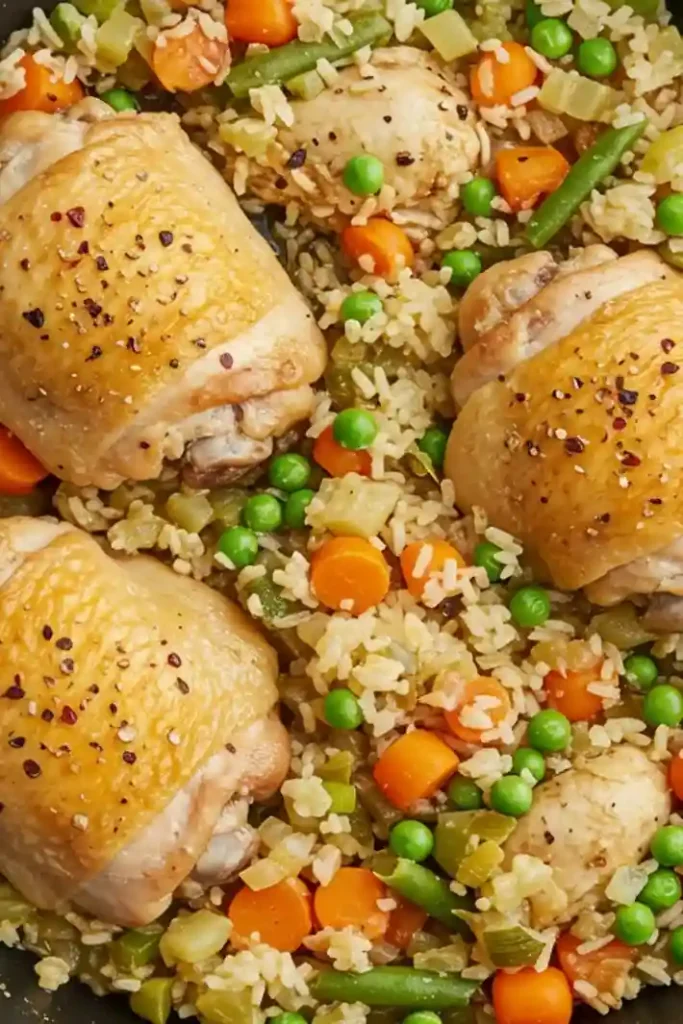 One-Pan Chicken & Rice