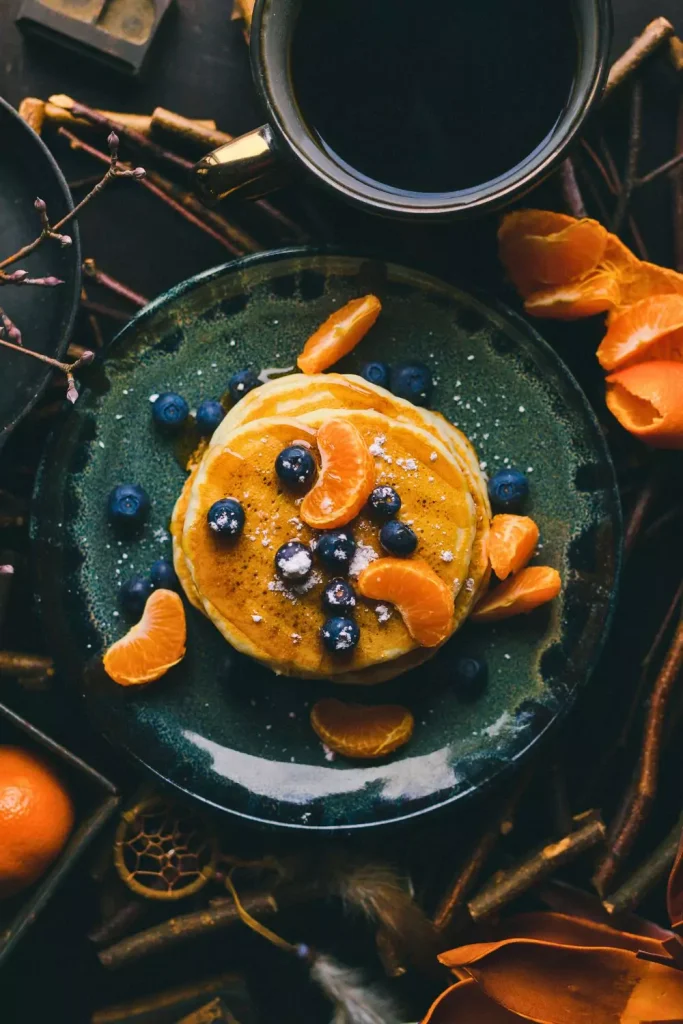 Orange Ricotta Pancakes